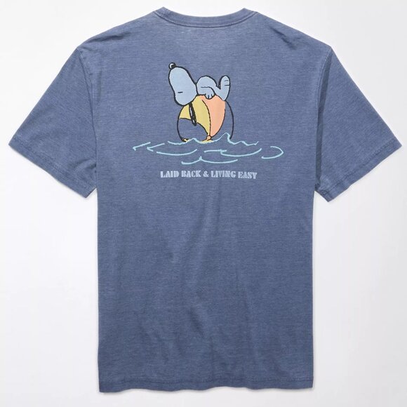 Snoopy Graphic T-Shirt (“Laid Back & Living Easy”) - Picture 6 of 6